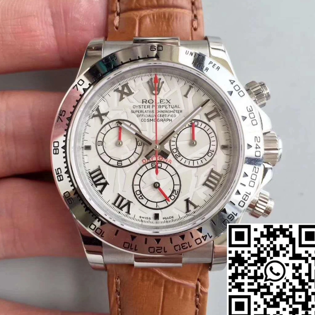 Rolex Dial JH White 116520 Daytona Factory Cosmograph 0424